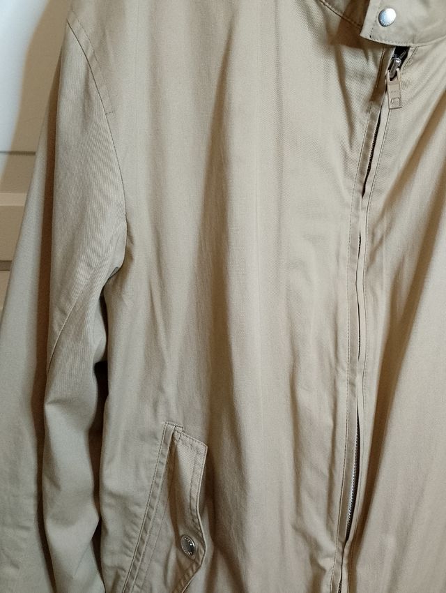 Chaqueta Lacoste beige Harrington