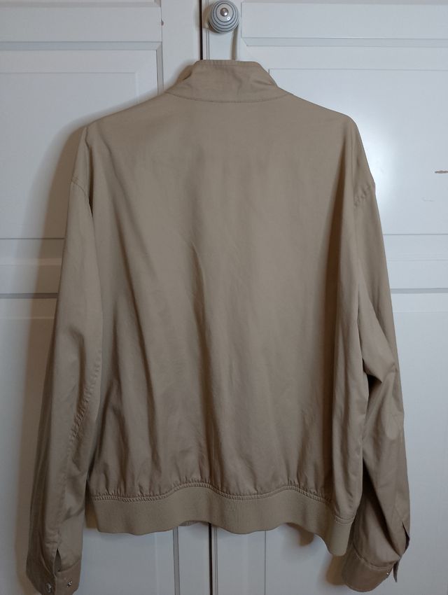 Chaqueta Lacoste beige Harrington