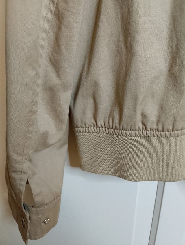 Chaqueta Lacoste beige Harrington