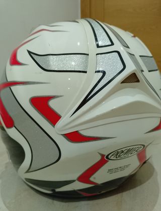 Casco integral, premier, moto