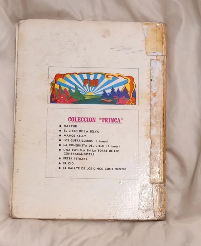 Cómic antiguo UNA ESCUELA EN LA TORRE