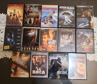 54 PELICULAS DVD ORIGINALES