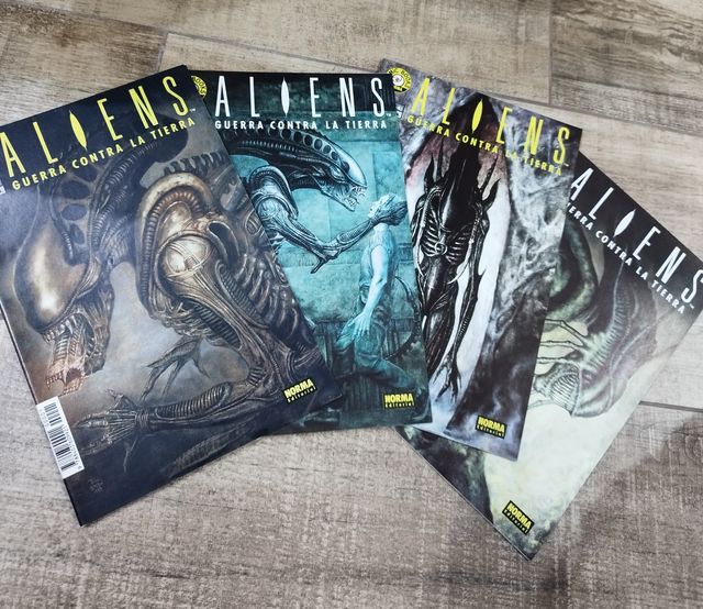 Aliens guerra contra la Tierra cómics español