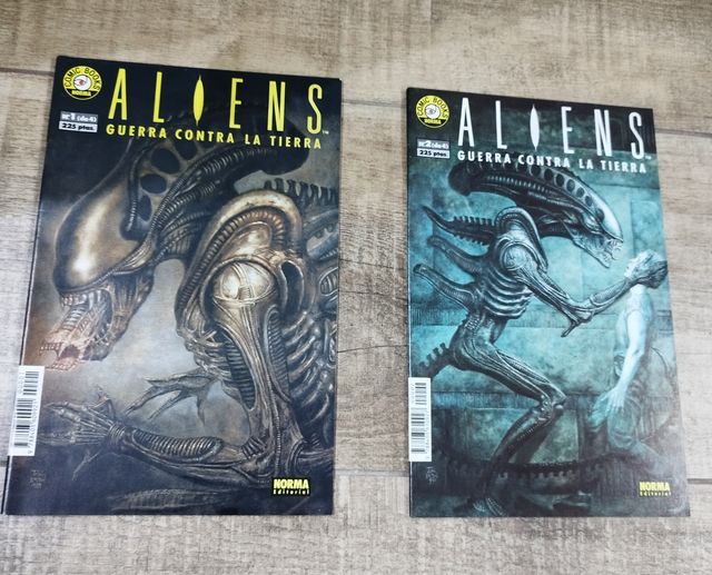 Aliens guerra contra la Tierra cómics español
