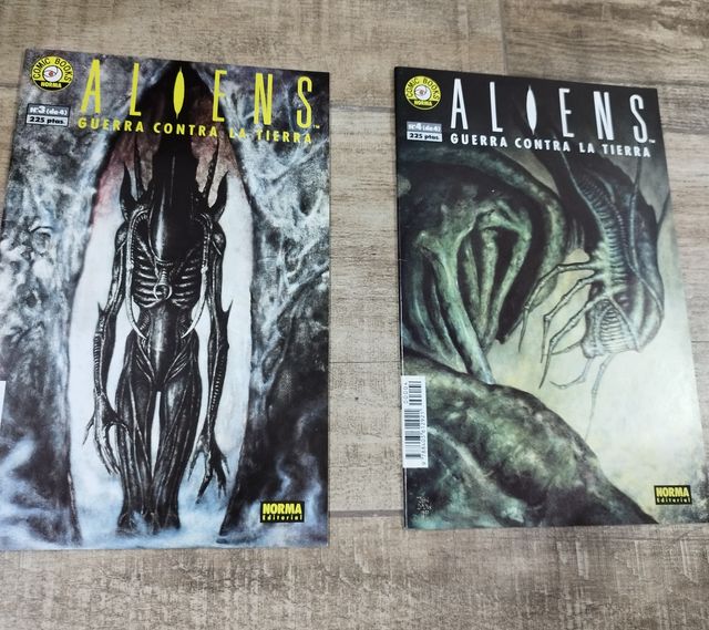 Aliens guerra contra la Tierra cómics español