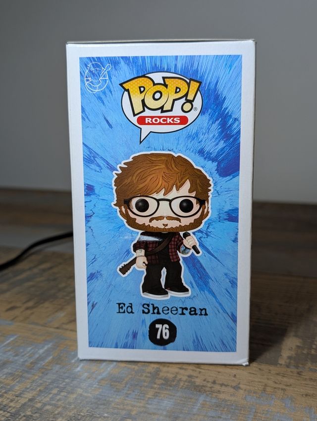 Funko Pop Rocks: Ed Sheeran 76