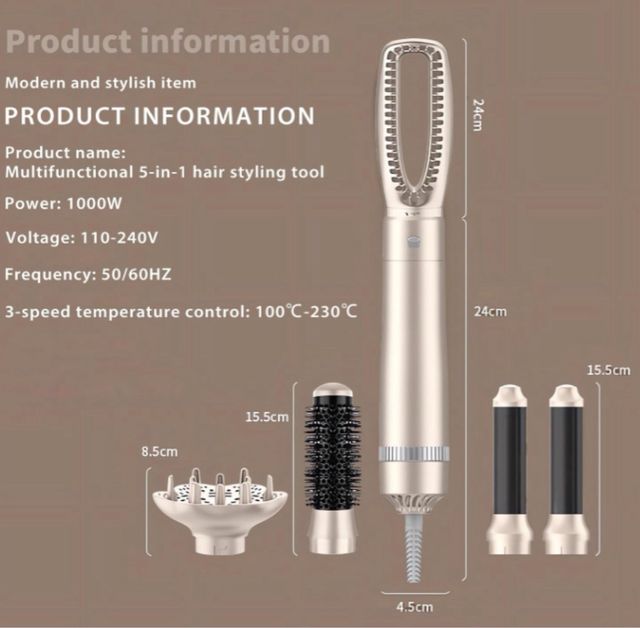 Cepillo de Aire Secador