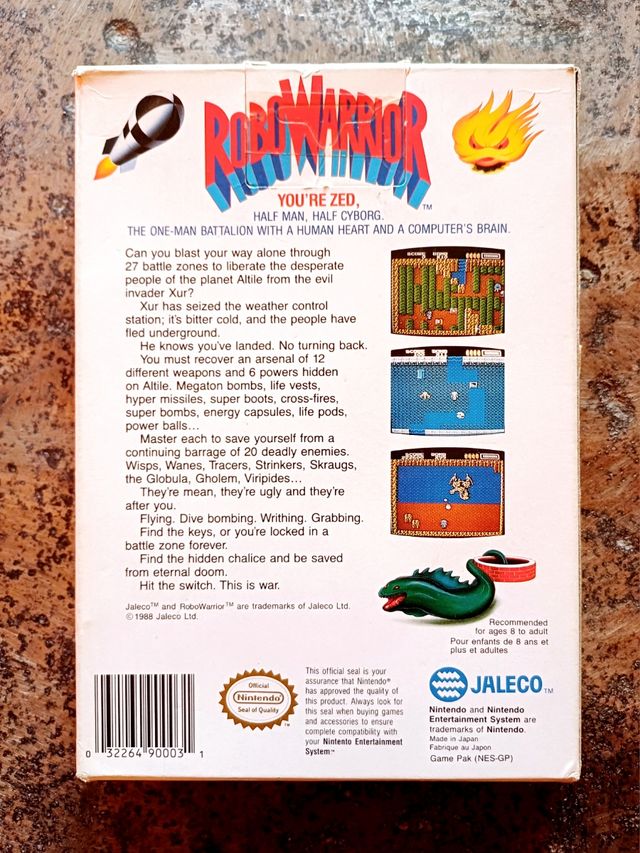 RoboWarrior [ NES Pal-B ]