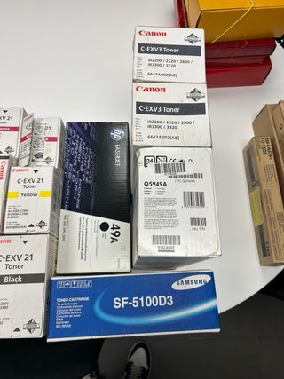 Pack de toner de impresora