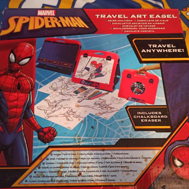 Maletin pizarra Spiderman