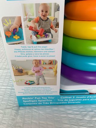 Trio Fisher Price 3 juguetes