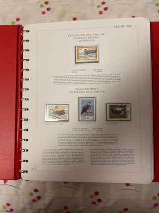 ALBUM SELLOS 1999/2000/2001