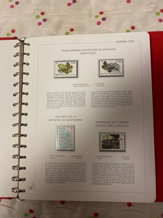 ALBUM SELLOS 1999/2000/2001