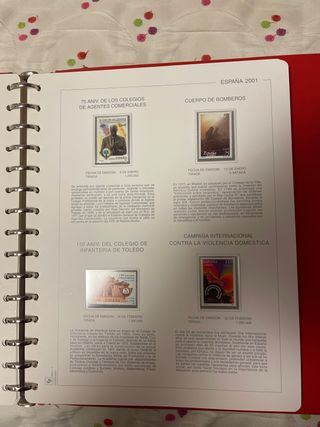 ALBUM SELLOS 1999/2000/2001