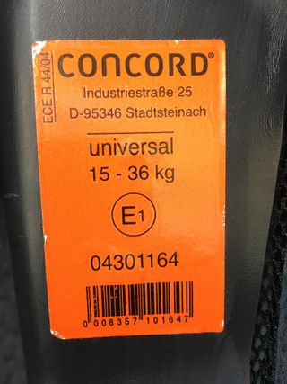 CONCORD LIFT EVO PT - Seggiolino - 15-36kg