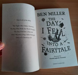 Libro The day I fell into a fairytale
