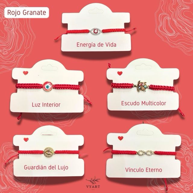 pulseras rojas