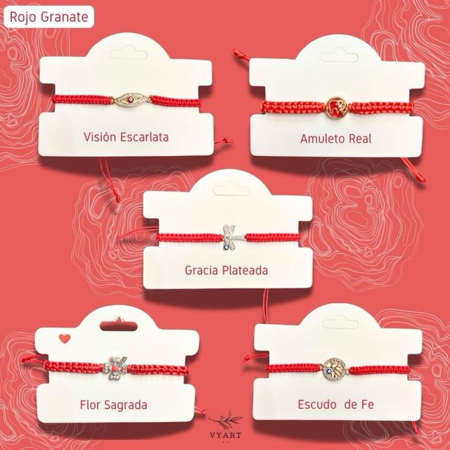pulseras rojas