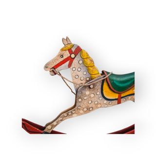 Brinquedo Vintage Pêndulo Cavalo