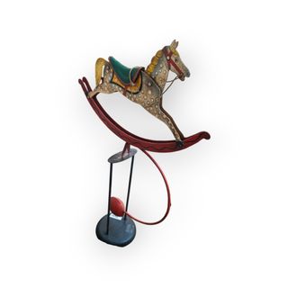 Brinquedo Vintage Pêndulo Cavalo
