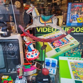 Brinquedo Vintage Pêndulo Cavalo