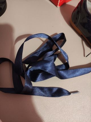 Zapatos inglesitos azul marino talla 25 