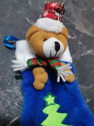 Calza befana/epifania con orsacchiotto 