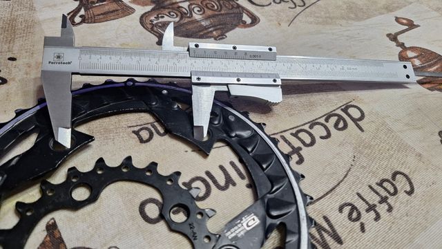 2 plato de bici 22 y 40 dientes