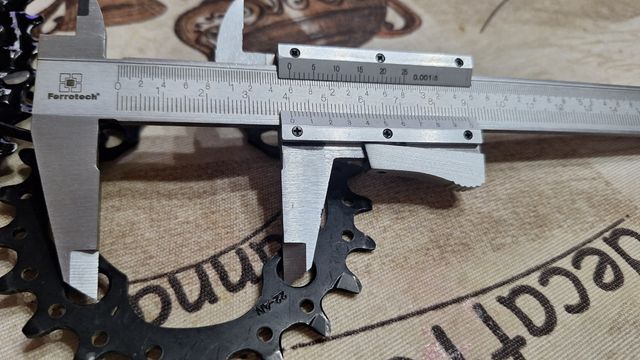 2 plato de bici 22 y 40 dientes