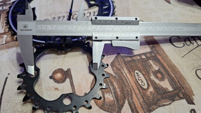 2 plato de bici 22 y 40 dientes