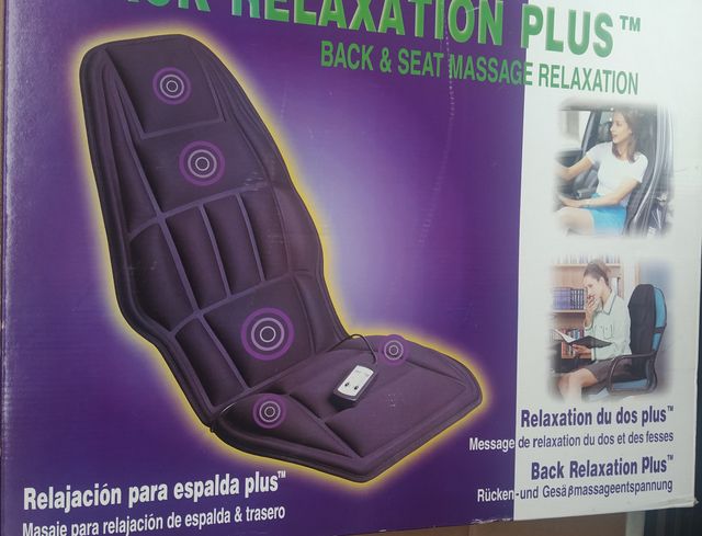 Massajador e aquecedor eletrico costas- Wellcare