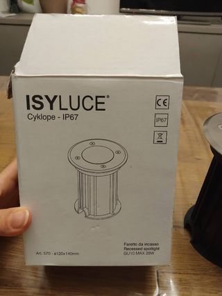 Faretto da incasso calpestabile