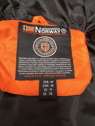 Cazadora Geographical Norwey 