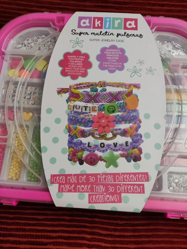 Supermaletin de pulseras nuevo
