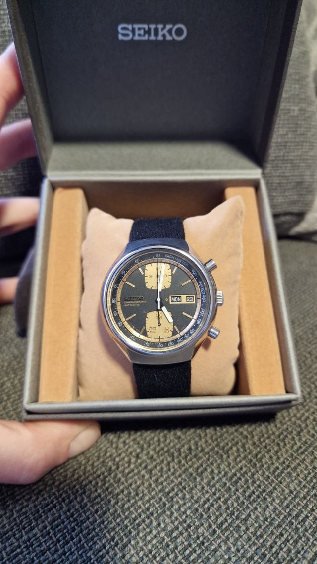 Reloj Seiko 6138 8030 cronógrafo Vintage año 1975