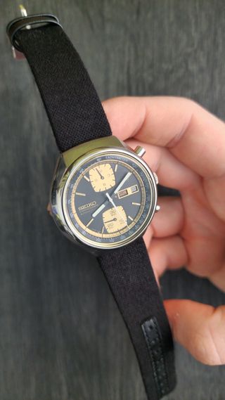 Reloj Seiko 6138 8030 cronógrafo Vintage año 1975