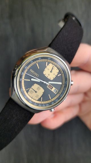 Reloj Seiko 6138 8030 cronógrafo Vintage año 1975