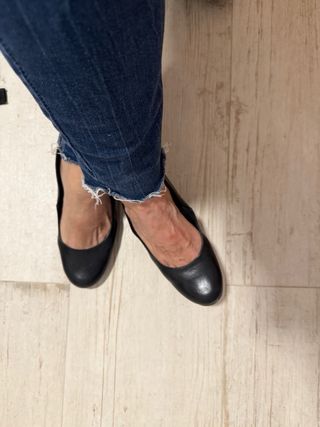 Zapatos piel tacon