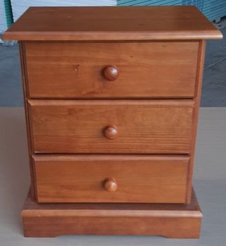 Cama 90 completa + mesita de noche