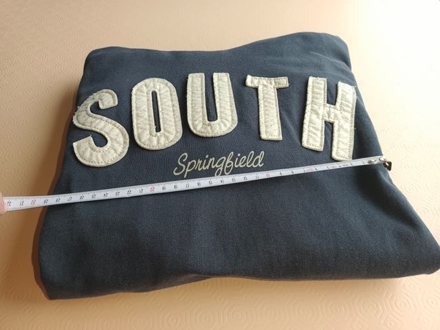 Sudadera Springfield azul con capucha XL/XXL