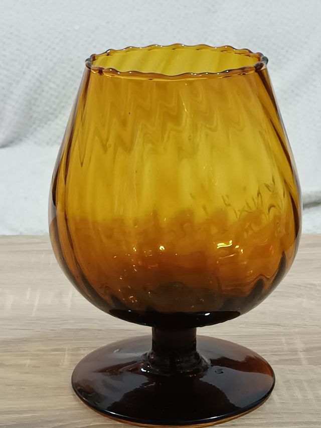 Copa  vintage ambar