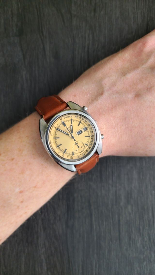 Reloj Seiko 6139 6013 cronógrafo automático 1969