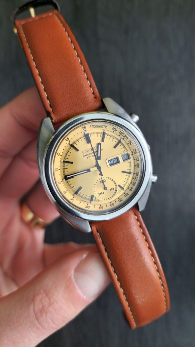 Reloj Seiko 6139 6013 cronógrafo automático 1969
