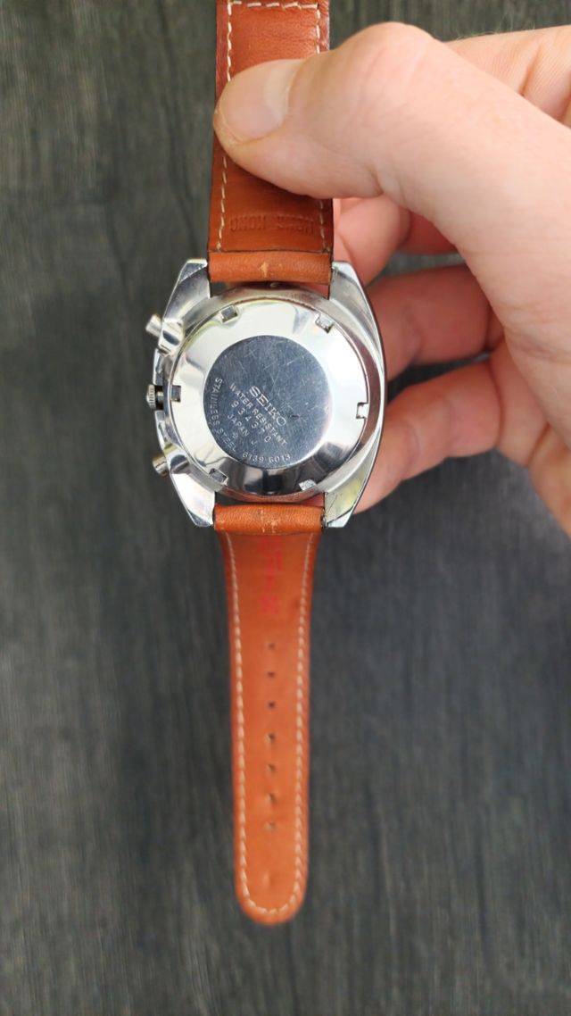 Reloj Seiko 6139 6013 cronógrafo automático 1969