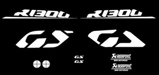 juego de pegatinas para bmw gs R1300