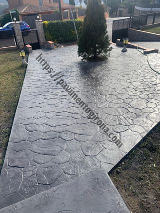 Pavimentos impresos Girona, Vidreres, etc.