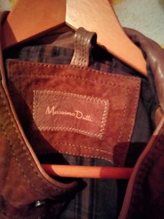 chaqueta Massimo Dutti de cuero