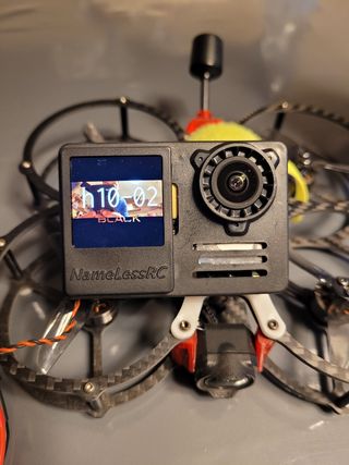 Custom build sub250 cinewhoop <13min flight time