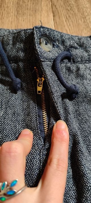 Pantaloni eleganti blu bambino IDEXE