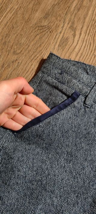 Pantaloni eleganti blu bambino IDEXE